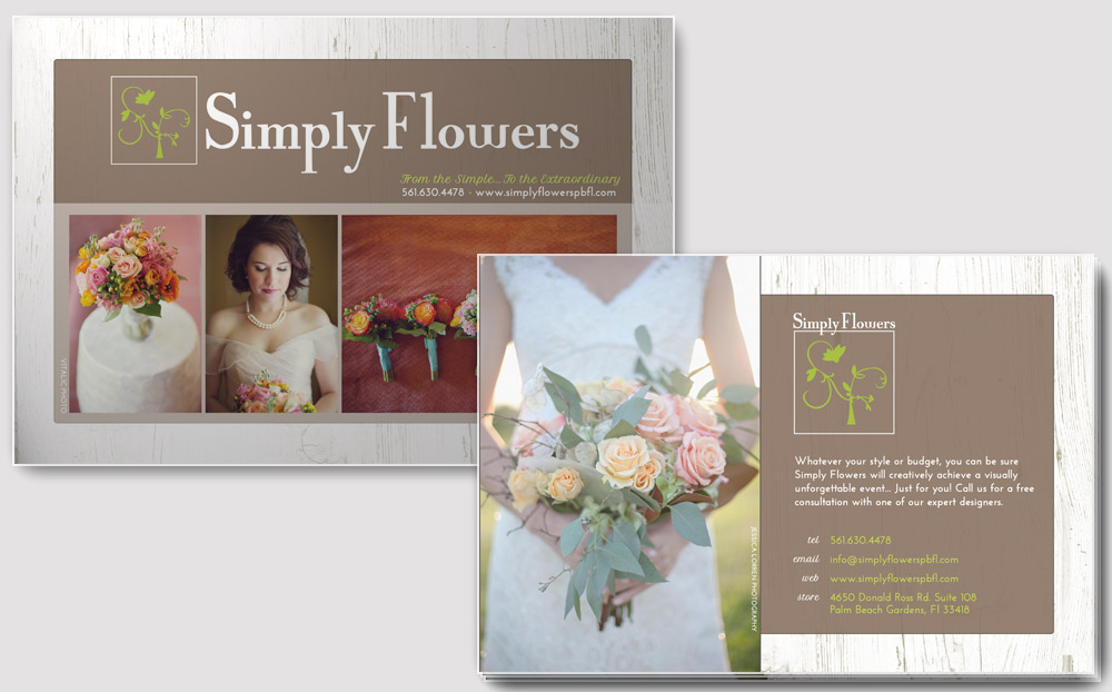 simply flowers | palm beach gardens web design